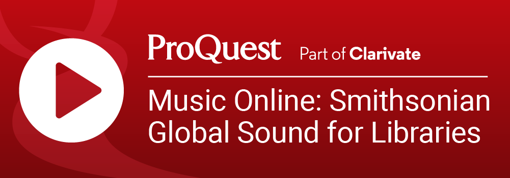 ProQuest - Music Online Smithsonian