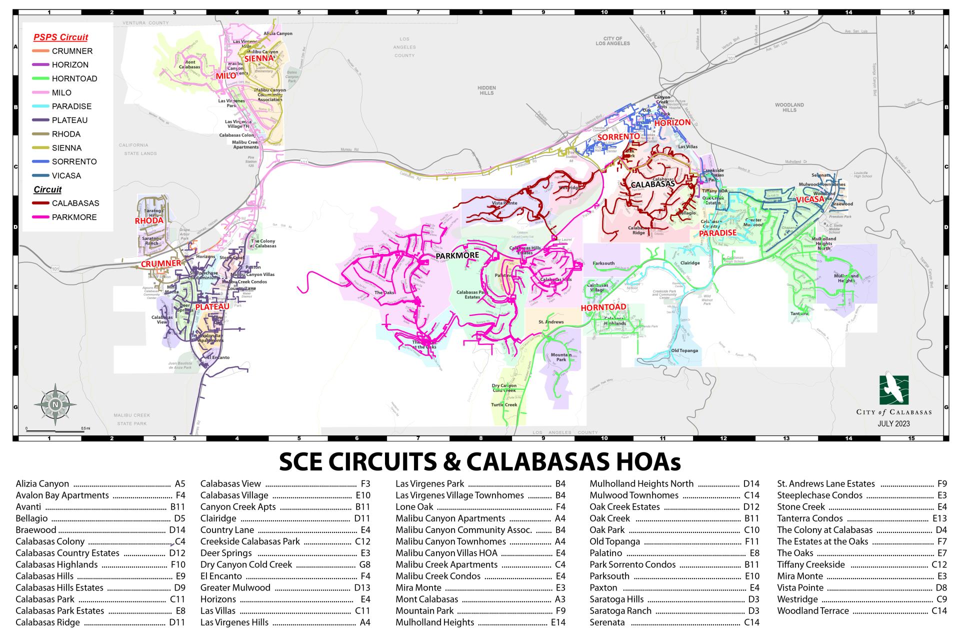 SCE All Circuit Map