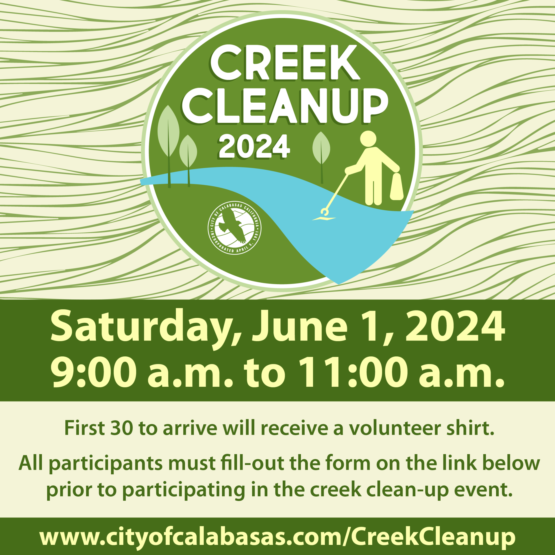 Creek Cleanup 2024