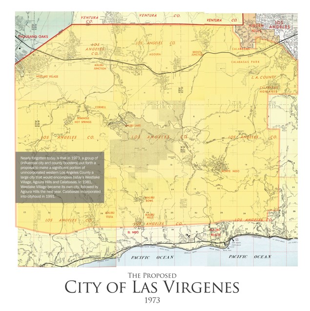 Map City of Las Virgenes