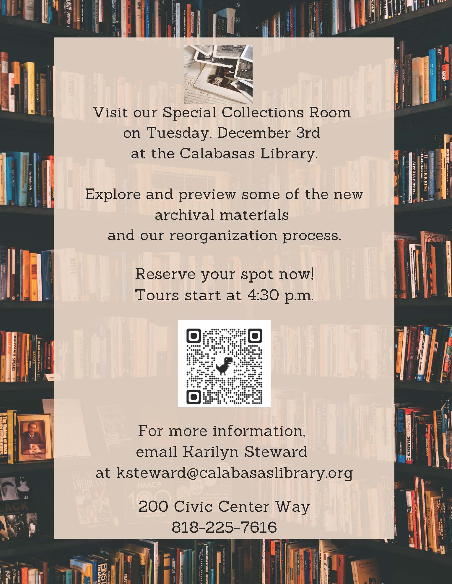 Special Collections Event 2024